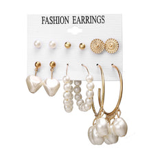 Load image into Gallery viewer, 17KM Fashion Acrylic Shell Earrings Set For Women Bohemian Leopard Tassel Long Stud Earrings 2019 Brincos Geometric Jewelry