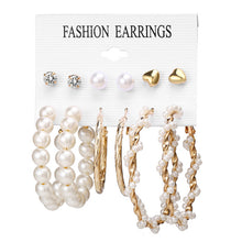 Load image into Gallery viewer, 17KM Fashion Acrylic Shell Earrings Set For Women Bohemian Leopard Tassel Long Stud Earrings 2019 Brincos Geometric Jewelry