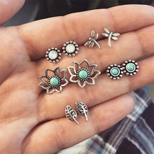 Load image into Gallery viewer, Vintage Geometric Earrings Set Earrings Women's Punk Earrings Party Jewelry Gifts Bohemian