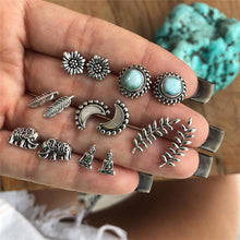 Load image into Gallery viewer, Vintage Geometric Earrings Set Earrings Women's Punk Earrings Party Jewelry Gifts Bohemian
